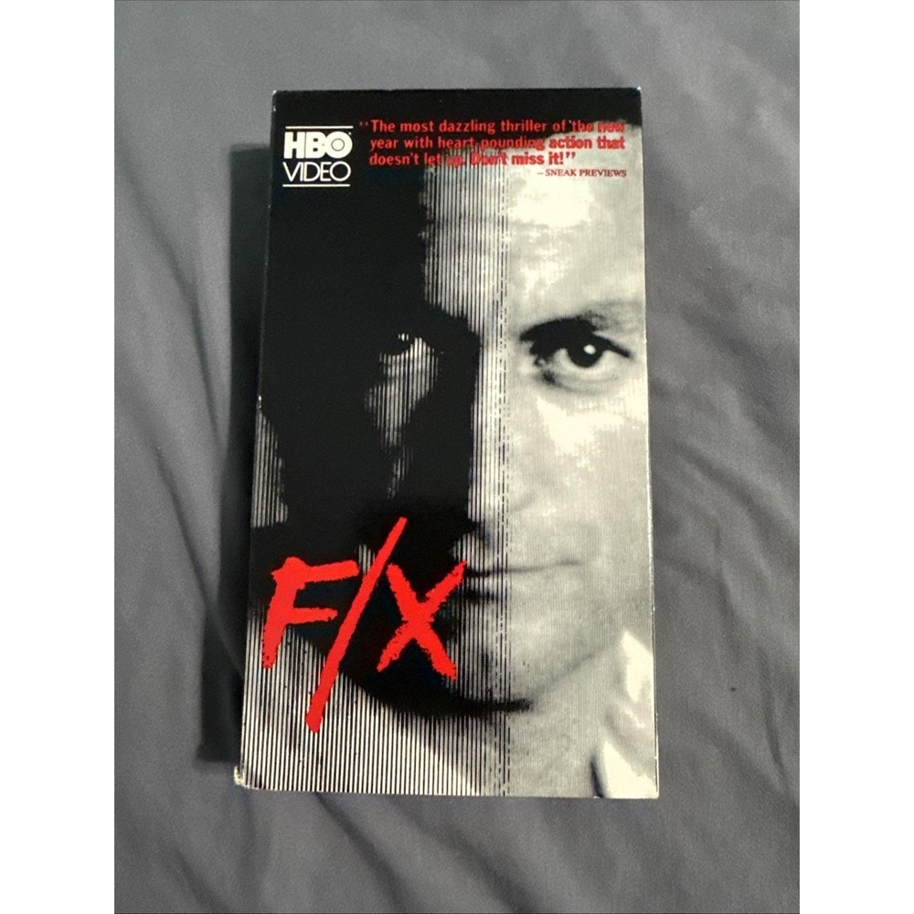 F/X (VHS) HBO video 80s Cult Classic